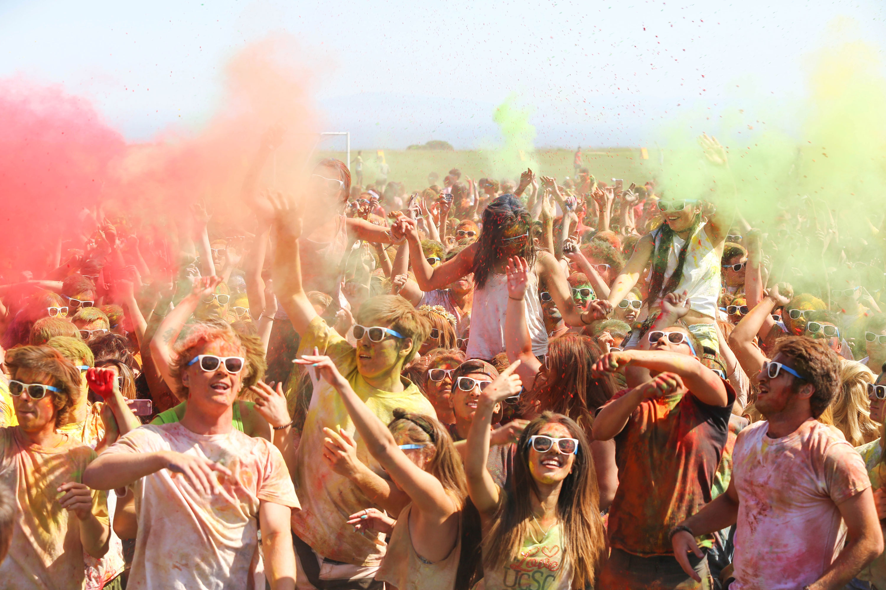 Thousands Gather for Festival of Colors