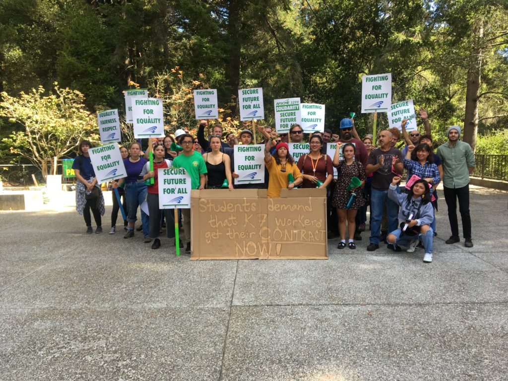 AFSCME Rallies On Campus - City on a Hill Press